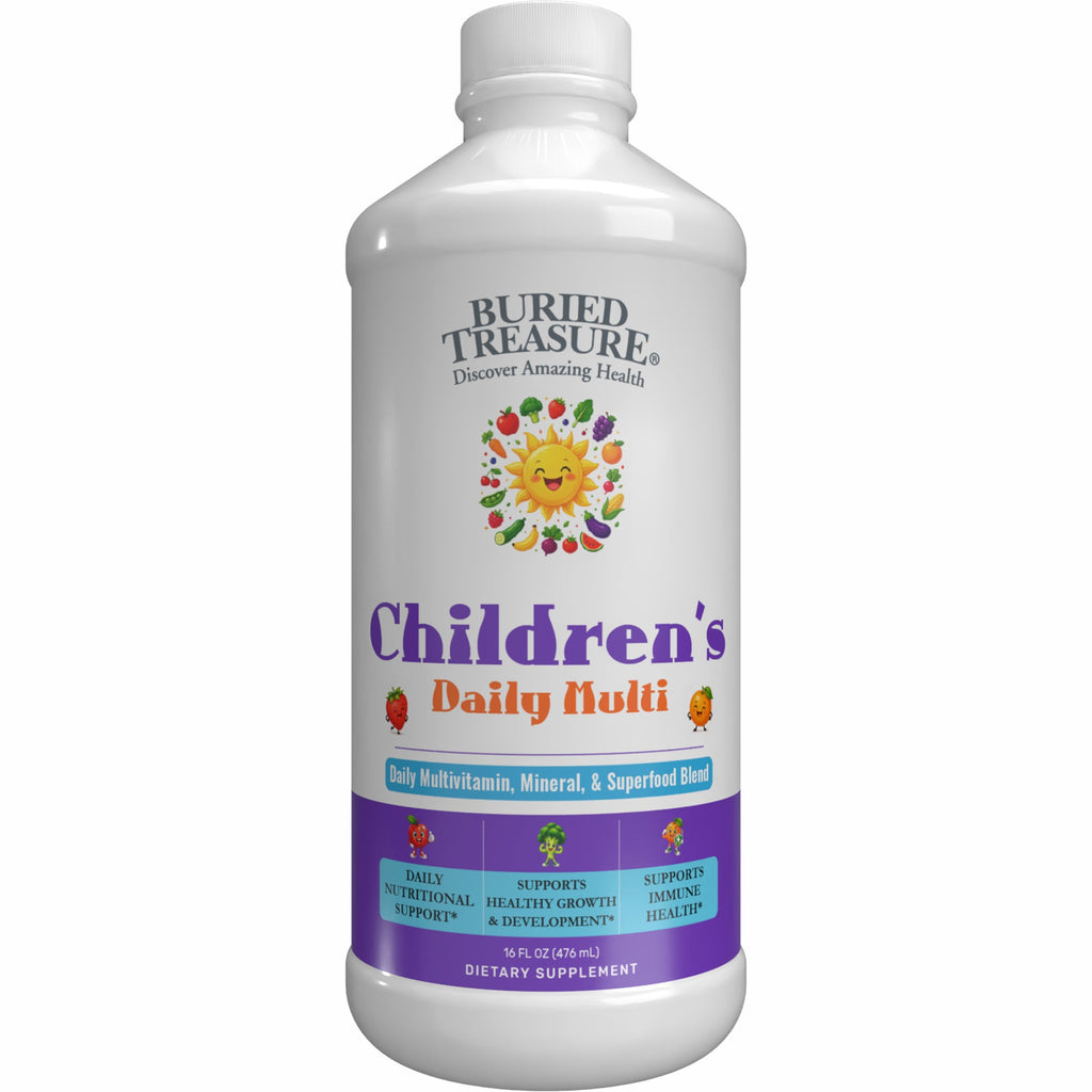 Children's Daily Liquid Multivitamin, Vitamins & Minerals, Natural Fruit Flavors, 16 servings