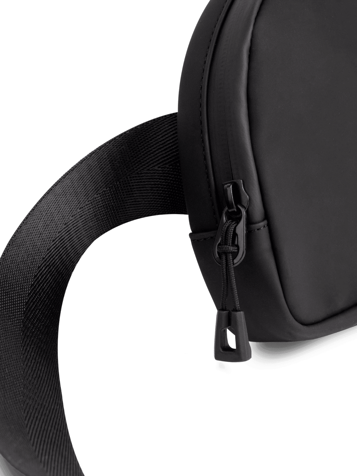 LuxeGo Small Crossbody Sling Bag for Running & Travel - Black